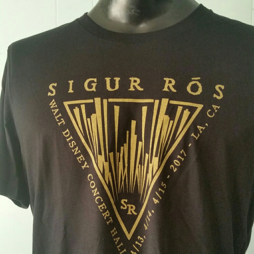 Sigur Ros T-shirt Concert Tee Los Angeles 2017